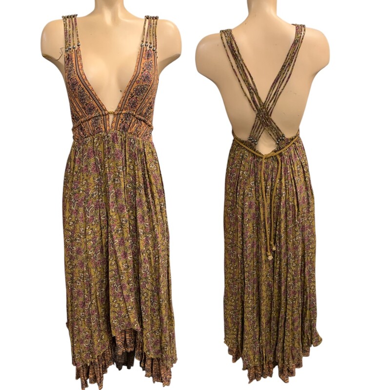 Free People Dress, Multi/ye, Size: M
