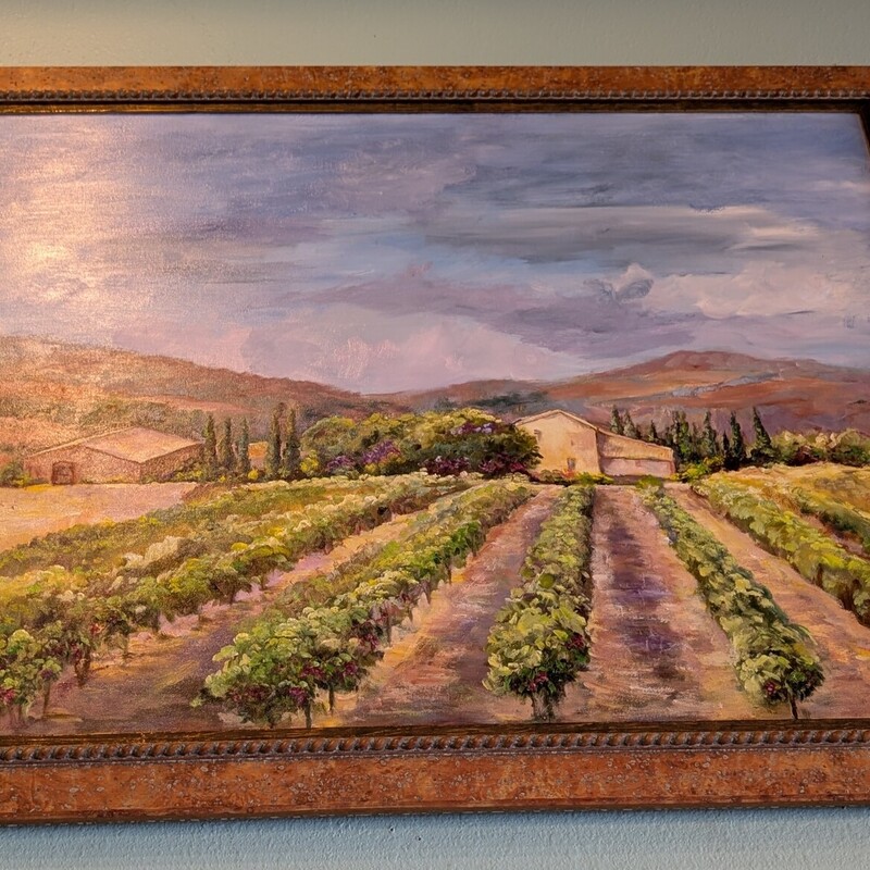 Wine Tasting Room Oil, MSeago, Italy
42 x 36
