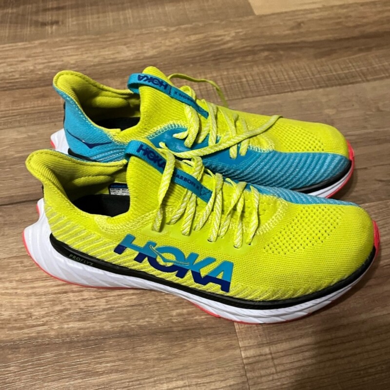 HOKA PROFLEX CARBON X, BLUE, Size: 8.5B