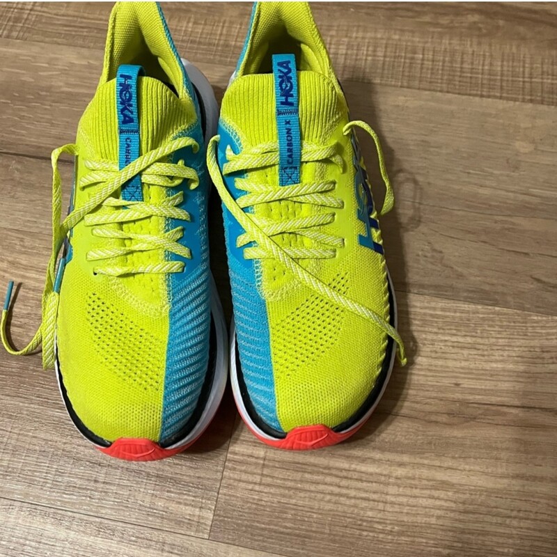 HOKA PROFLEX CARBON X, BLUE, Size: 8.5B