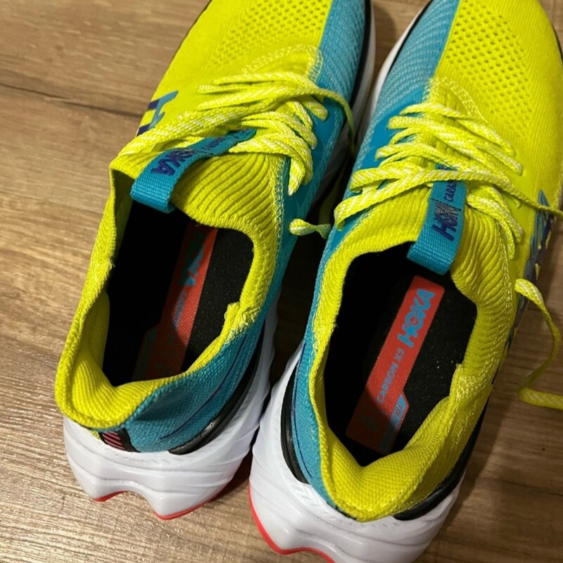 HOKA PROFLEX CARBON X, BLUE, Size: 8.5B