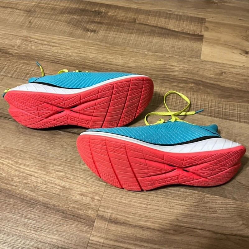 HOKA PROFLEX CARBON X, BLUE, Size: 8.5B