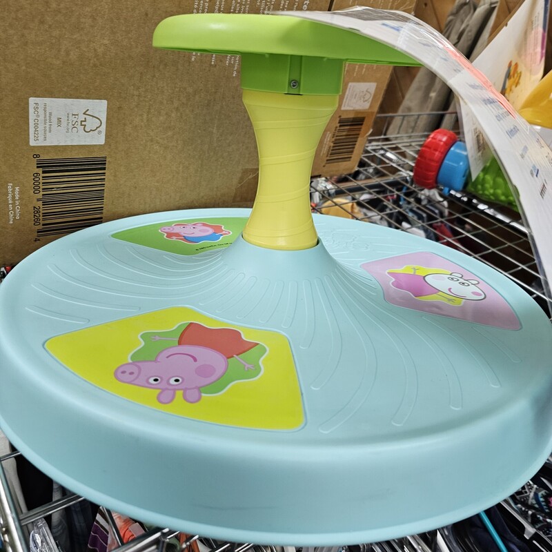 PEPPA PIG SIT N SPIN, BLUE