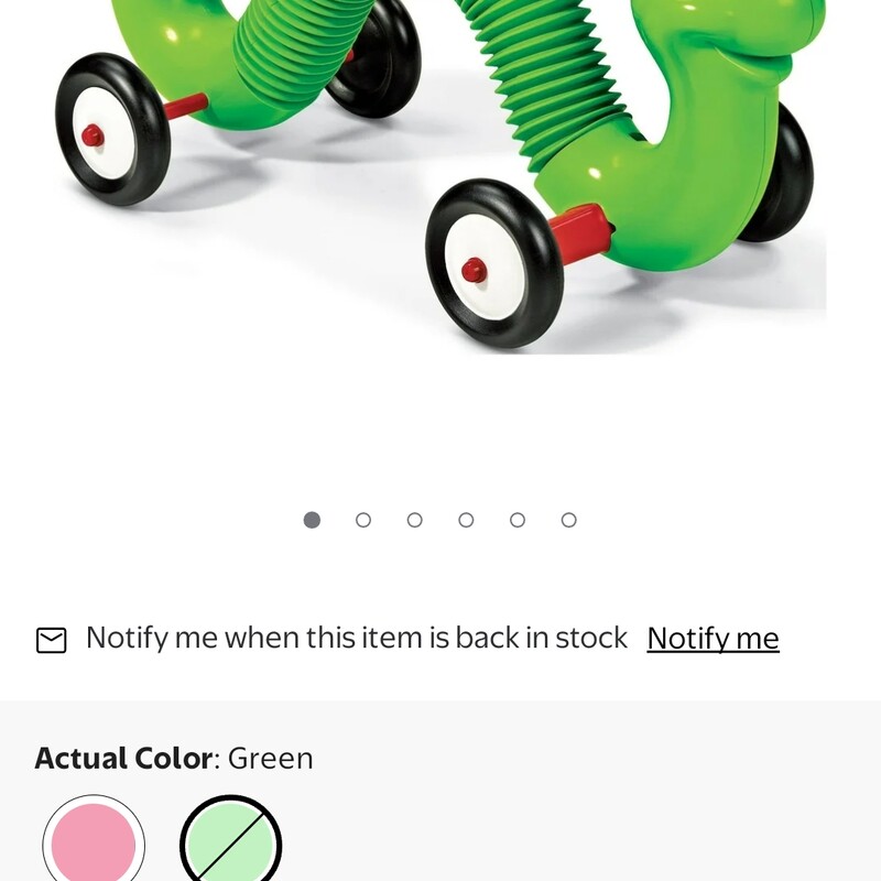 RADIO FLYER INCH WORM