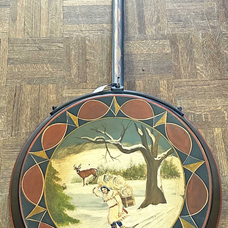 Hand Painted Frying Pan