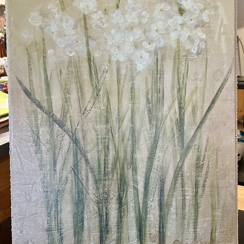 Board Art Flowers