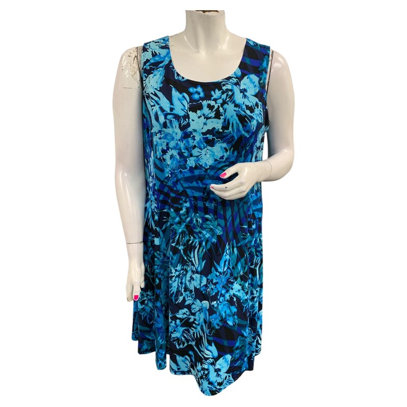 Allison Daley X20, Blue, Size: 2X