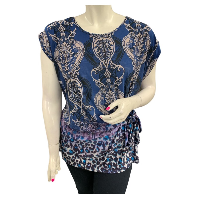 Jessica, Blue, Size: 1X