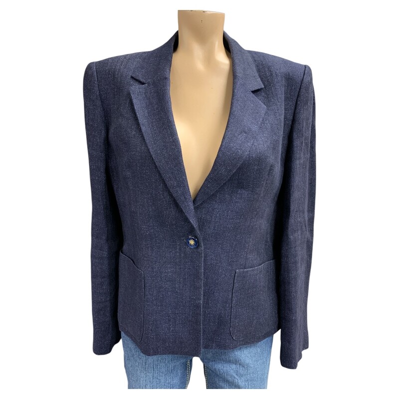 Jones New York S10, Blue, Size: M