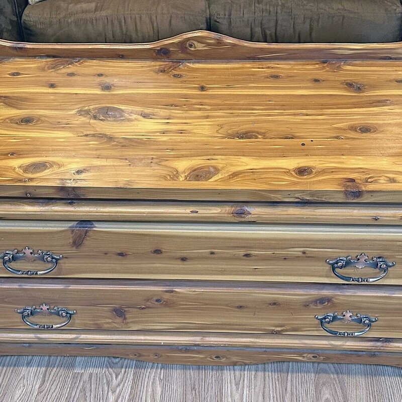 Cedar Hope Chest,
 51 Inches Long, 19 Inches Deep, 24 Inches High