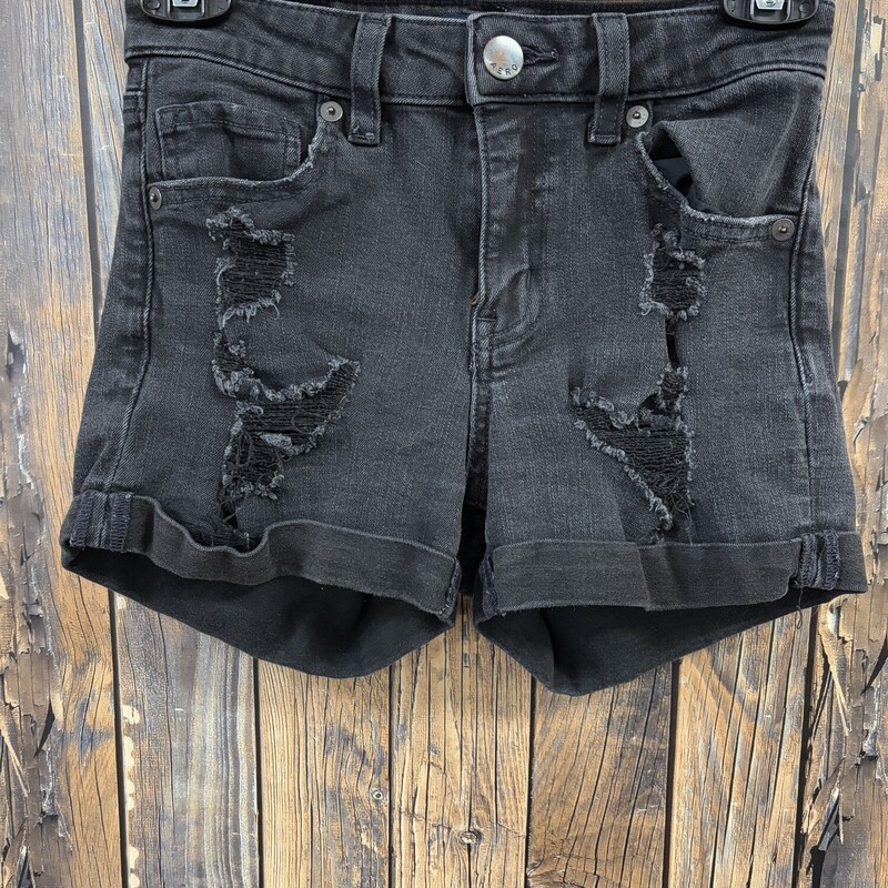 Black Aero Shorts, Size: 0