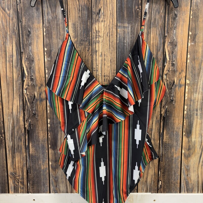 NWT Aztec One Piece Swims, Size: M