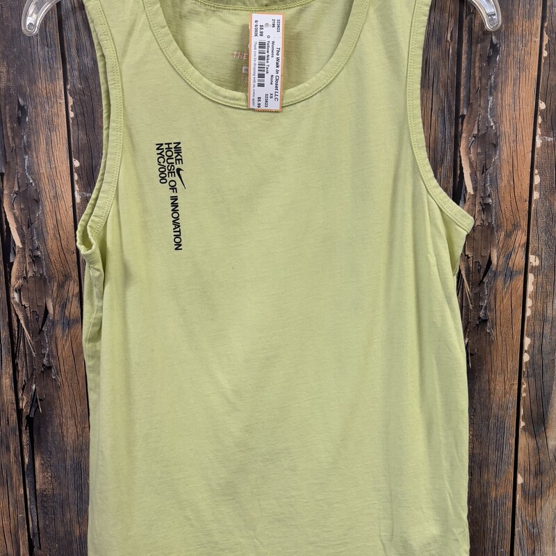 Yellow Nike Tank, Size: XS
