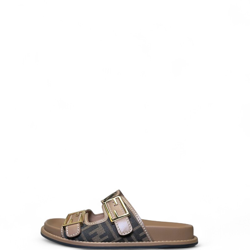 Fendi Jacquard Dual Buckl