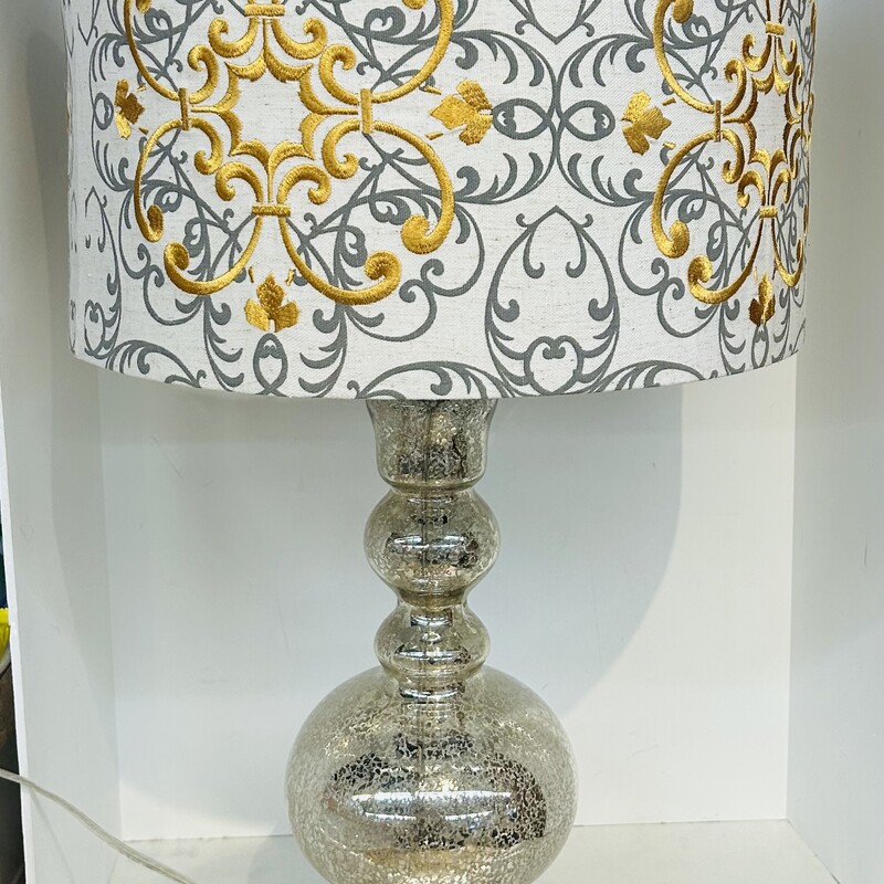 Mercury Glass Trellis Sh