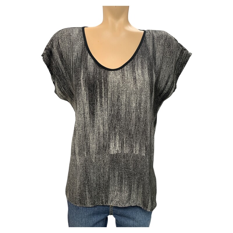 Calvin Klein, Blk/whit, Size: M