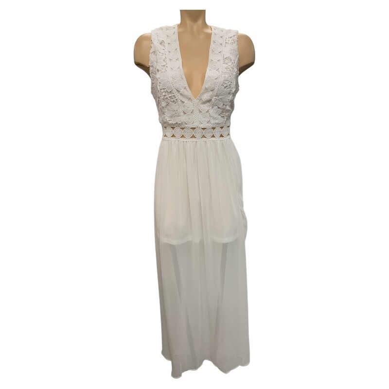 N/a, White, Size: M