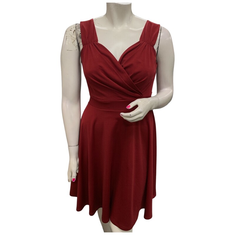 Grace Karin, Burgandy, Size: L