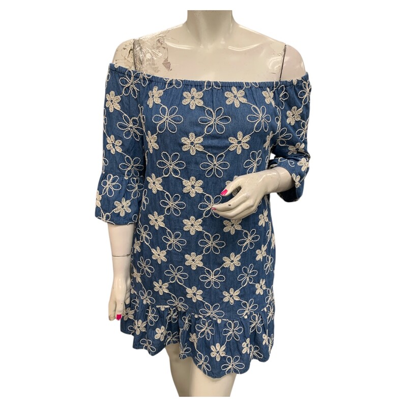 Beige By Eci NWT, Blue/whi, Size: XL