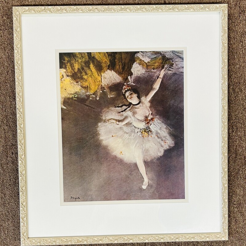 Degas Ballerina Print