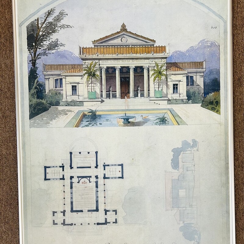 Pour La Botanique Poster