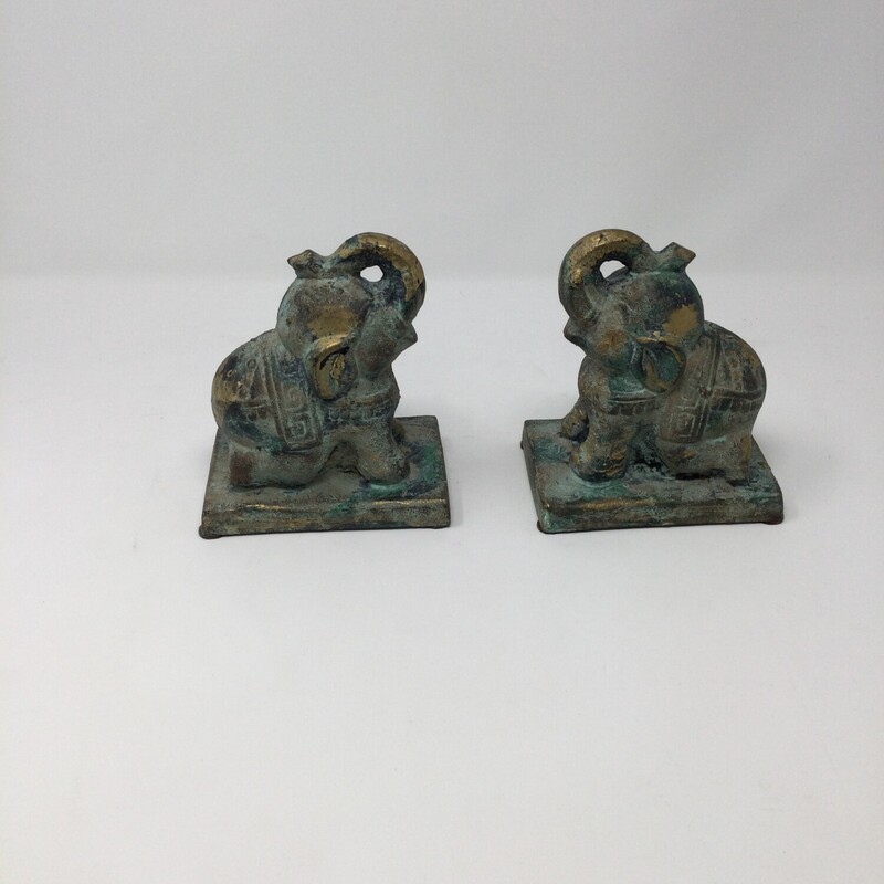 Cast Metal Elephant Book