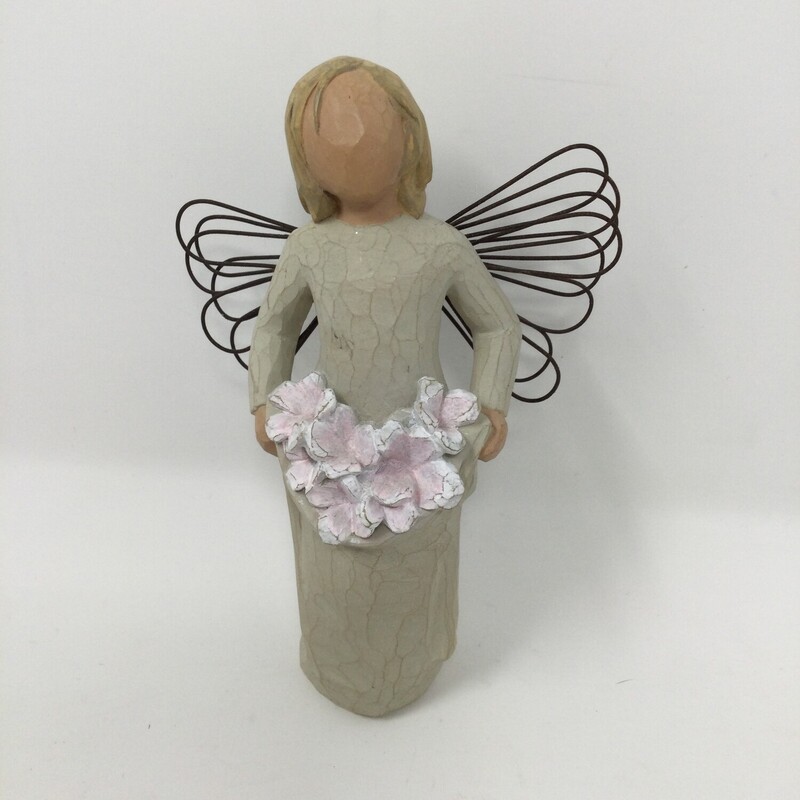 Willow Tree Angel Of Spring,
Sand/Pink,
Size: 5 X 3.5 In