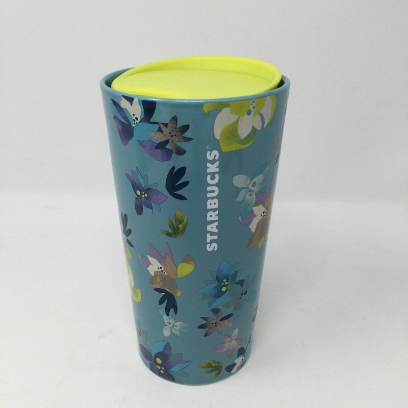 Floral Starbucks Traveller Mug,
Multi
