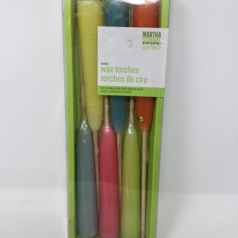 New Wax Garden Torches