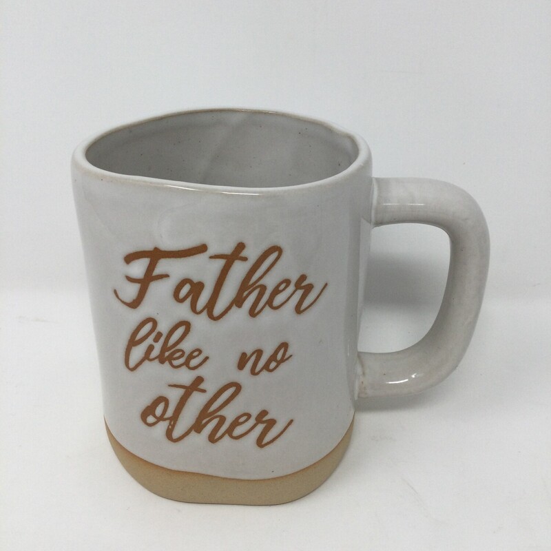 Father Like No Other Mug,
Stone/Tan,
Size: 5 X 5 In