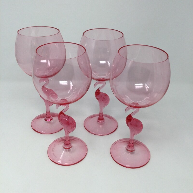Flamingo Outdoor Stemware,
Pink,
Size: Set Of 4