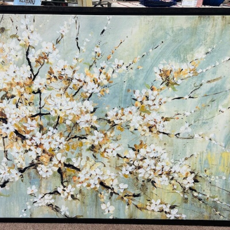 Framed Dogwood Canvas