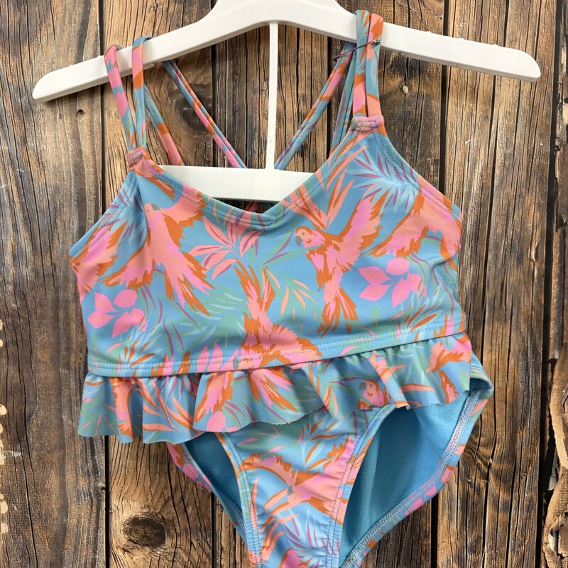 Blue & Pink Swimset, Size: 4/5