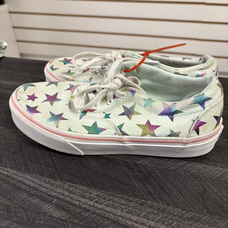 Star Vans Tennis Shoes, Size: 3