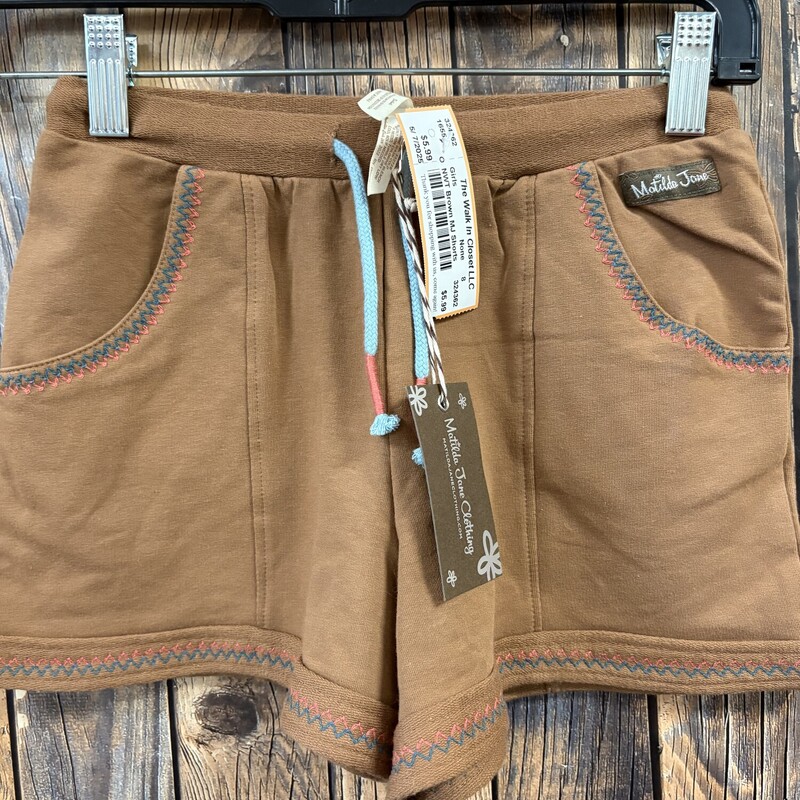 NWT Brown MJ Shorts, Size: 8