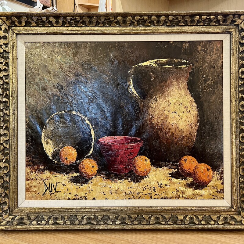 Painting Joseph Duv, Vintage,
Size: 38x33