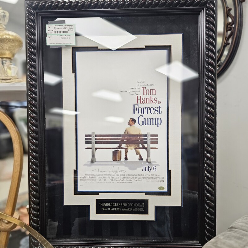 Signed Forrest Gump
