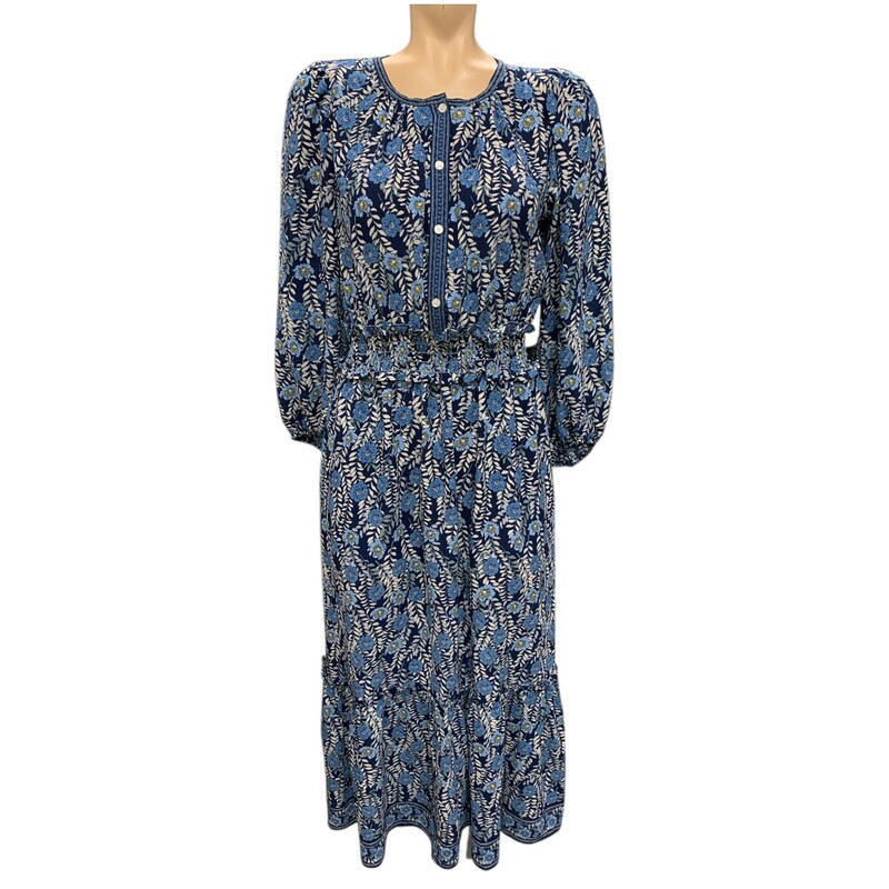 Max Studio, Blue/whi, Size: S