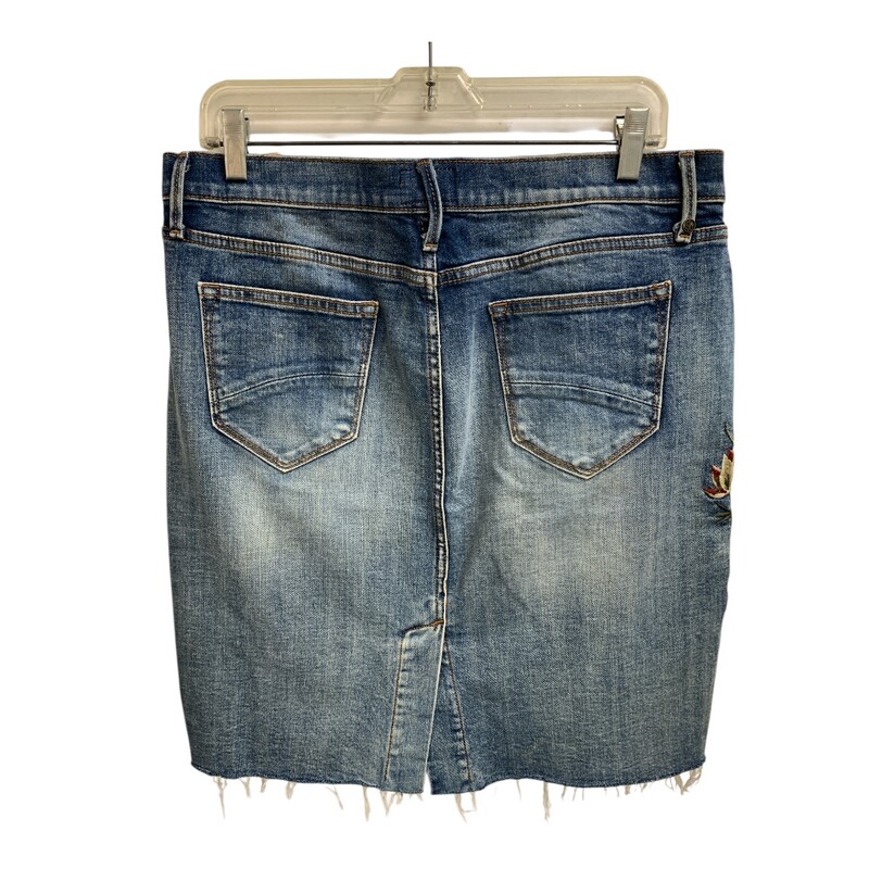 Driftwood Denim Skirt S30, Blue, Size: L