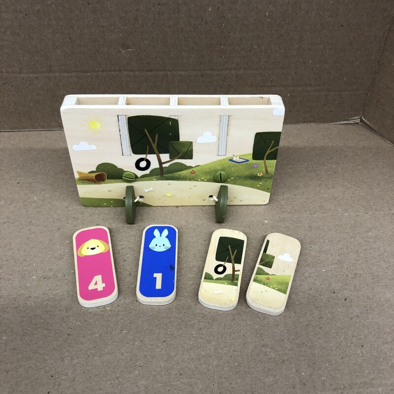 Panda Crate, Size: Wooden, Item: 5pc