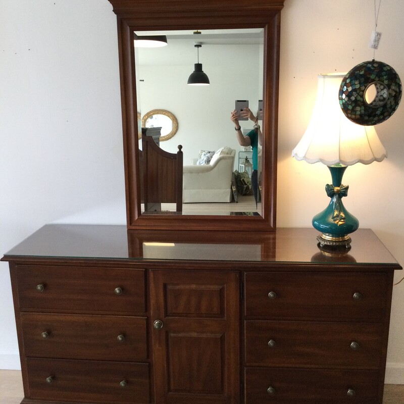 Long Dresser & Mirror