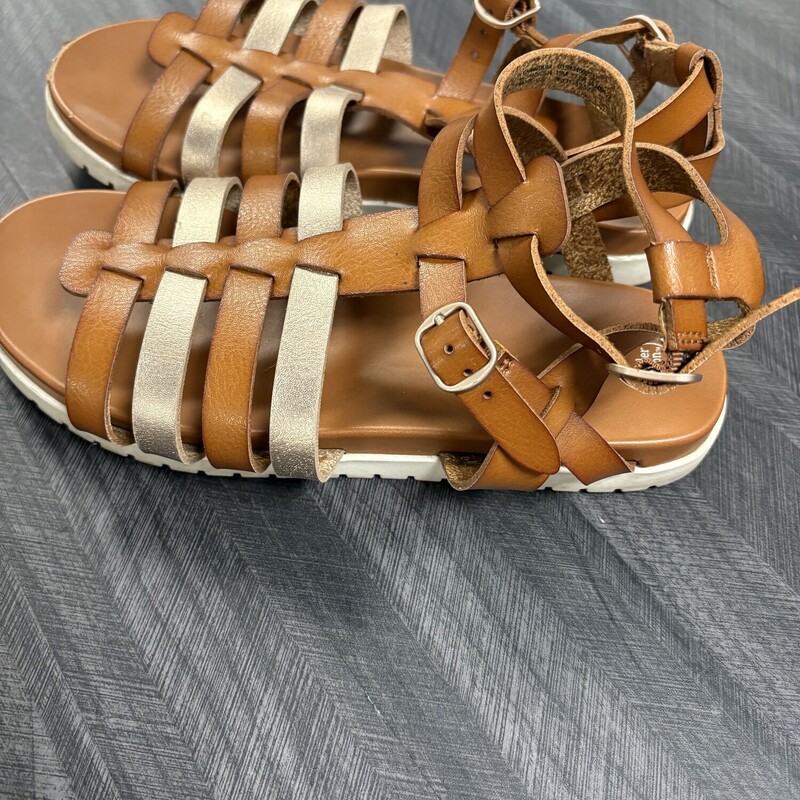 Brown Sandals, Size: 3