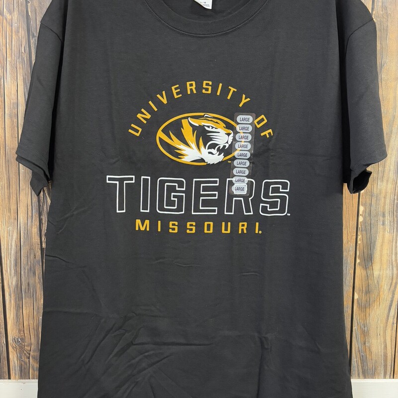 University Of Missouri Tee, Size: L