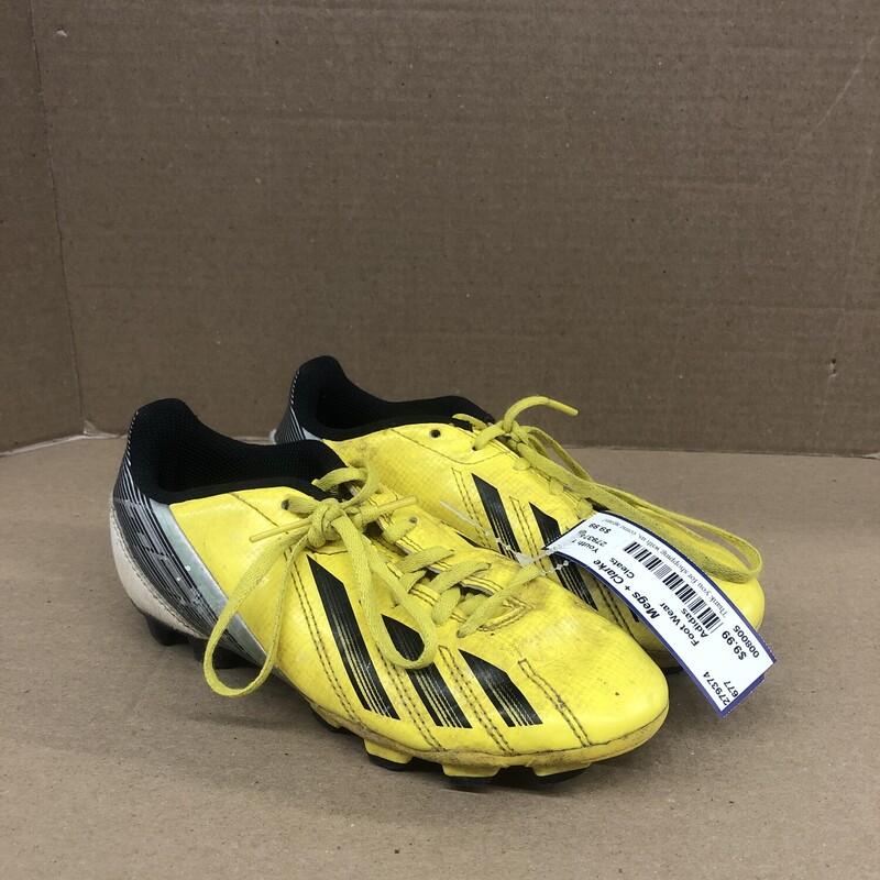 Adidas, Size: Youth 1, Item: Cleats