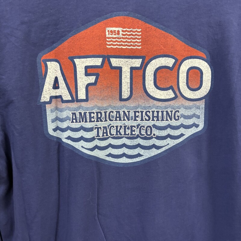 Blue Aftco Shirt, Size: Med