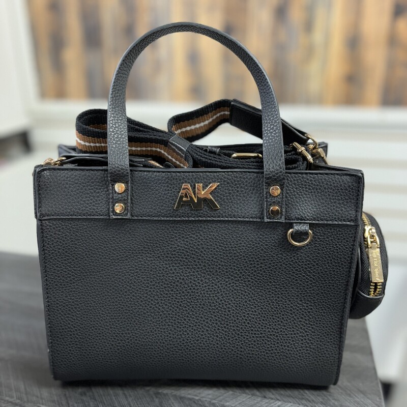 New Anne Klein Black Bag