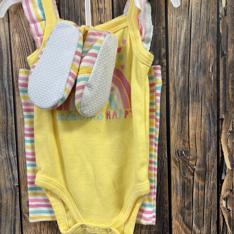 Color Me Happy Set, Size: 3-6 Month