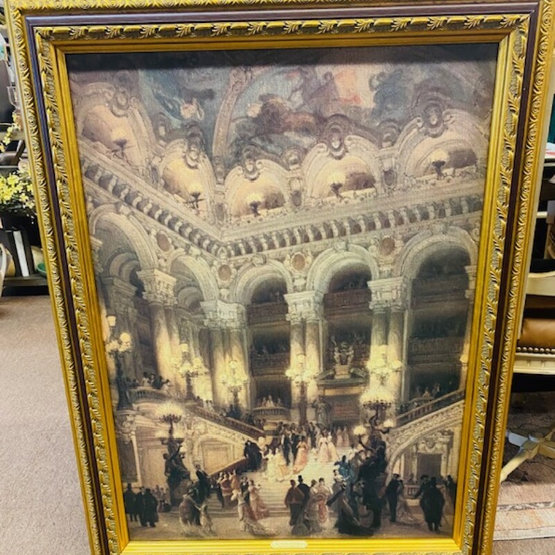 Le Couloir Opera Print