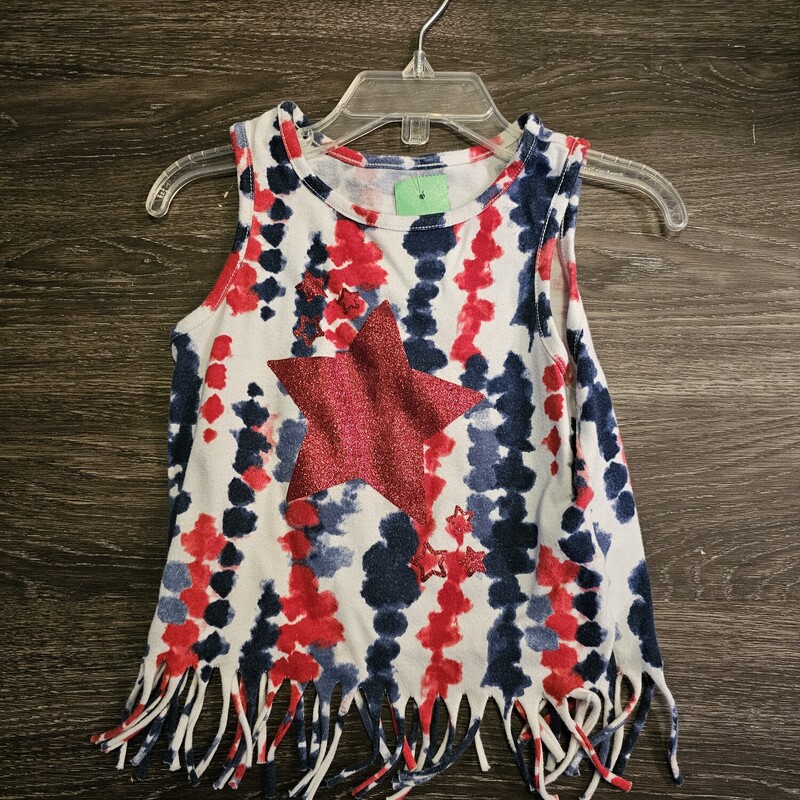 CELEBRATE SHIRT, RED/WHIT, Size: 3T