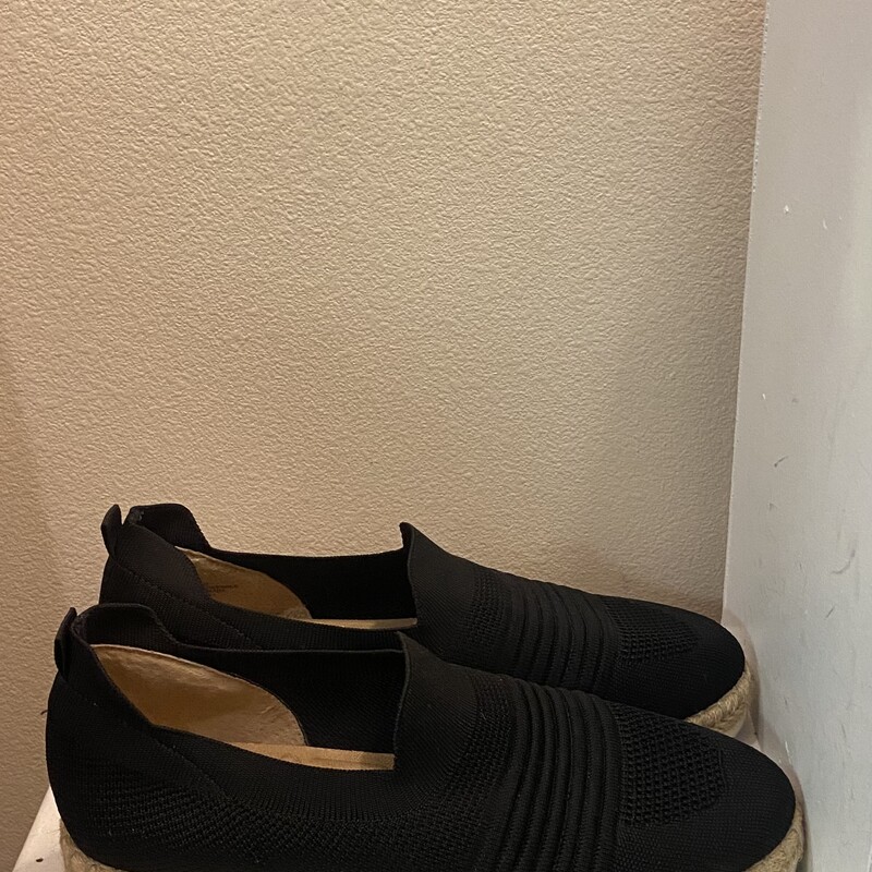 Blk Fab Espidrl Shoe<br />
Black<br />
Size: 9/9 1/2